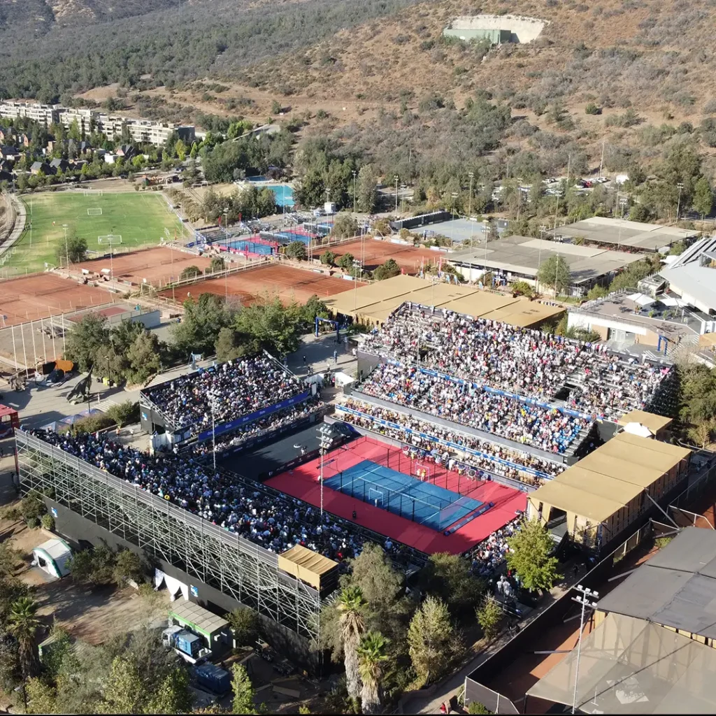 imagen panoramica World Padel Tour Chile 2023